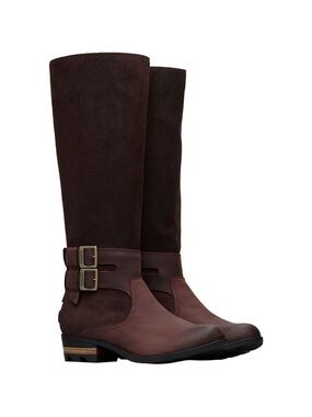 New Sorel Women's Lola II Tall Boot - Dark Brown - Size 8